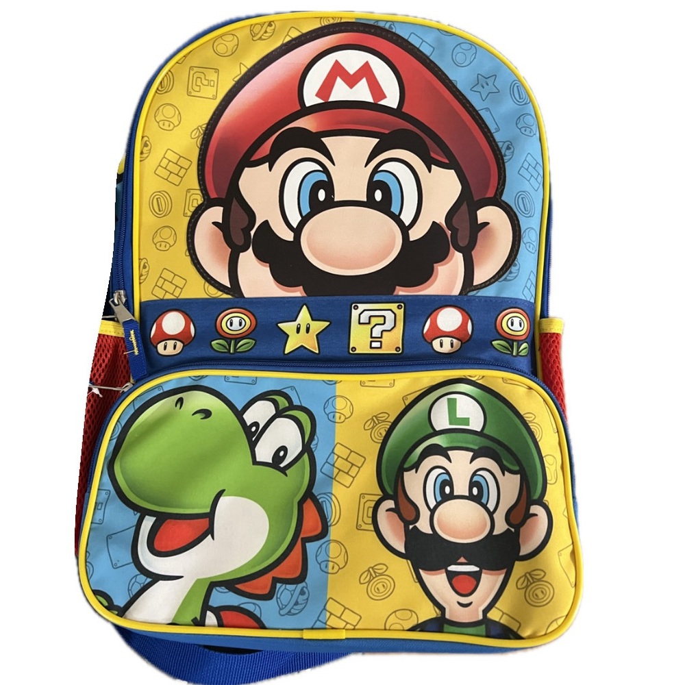 New Mario Bros Children’s Backpack